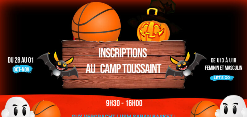 Camps basket Vacances Toussaint