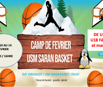 Camps basket Vacances février